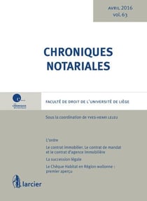 CHRONIQUES NOTARIALES T23