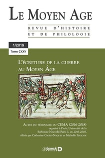 RMA_251 L'écriture de la guerre au Moyen Age