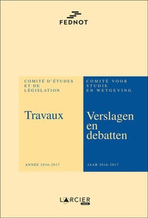 Travaux, Année 2016-2017 - Verslagen En Debatten, Jaar 2016-2017