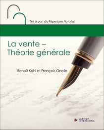 La vente : Théorie générale