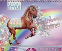 Je dessine mon cheval Rainbow Shine