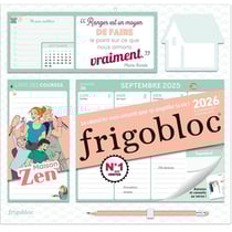 Frigobloc Hebdomadaire Maison Zen (édition 2026)