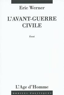 L'avant-guerre civile