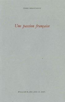 Une passion francaise