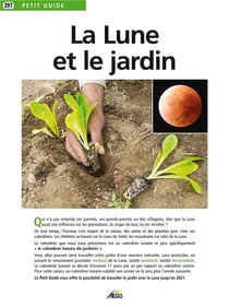 La lune et le jardin