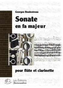 Sonate en fa majeur : pour flûte et clarinette