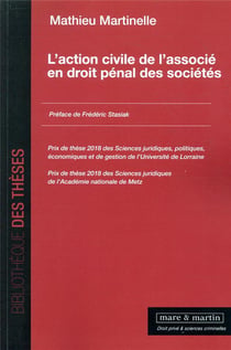 L'action civile de l'associé en droit pénal des sociétés