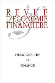 Revue d'économie financière n.122 : démographie et finance