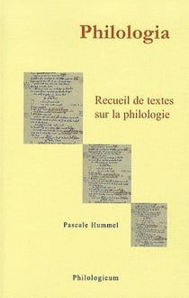 Philologia - recueil de textes sur la philologie