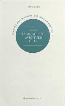 Chercher avec l'aventure de l'l depuis les arts vivants - t01 - chercher avec l'aventure de l'l depu