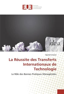 La reussite des transferts internationaux de technologie