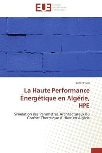 La haute performance energetique en algerie, hpe