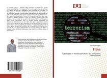 Fitna - typologies et mode operatoire du terrorisme international