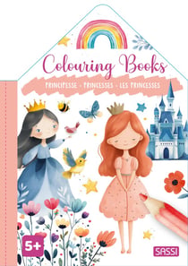 Colouring books - Les princesses