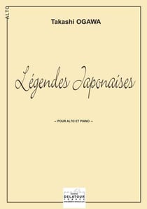 Légendes japonaises pour alto et piano