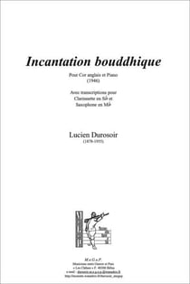Incantation bouddhique - pour cor anglais et piano (1946)
