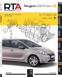 Revue technique automobile n.830 : Peugeot 208 hayon 3p&5p phase 1 2012-03