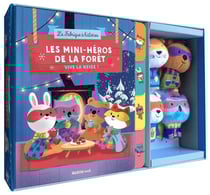 Coffret marionnettes à doigts : Les mini-héros de la forêt - Vive la neige !