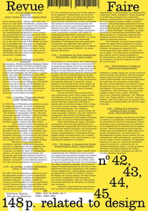 Revue faire, regarder le graphisme - coffret vol.12 - n.42 a n.45