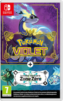 Pack Pokémon Violet + Pokémon Violet : Le trésor enfoui de la Zone Zéro