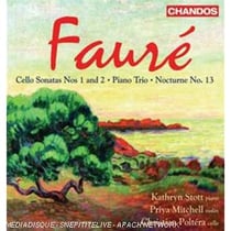 Sonates pour violoncelle n°1 & 2 - trio pour piano - nocturne n°13