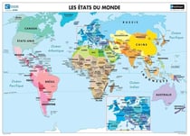 Planisphères : relief/politique