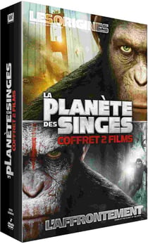 La Planète des Singes : Les origines + La Planète des Singes : L'Affrontement