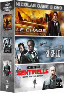Nicolas Cage : Le Chaos + Suspect + La Sentinelle