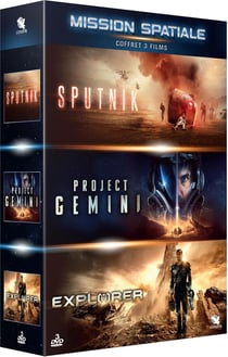 Coffret Mission spatiale - 3 films : Sputnik, espèce inconnue + Project Gemini + Explorer