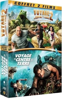 Voyage au centre de la Terre + Voyage au centre de la Terre 2 : l'île mystérieuse