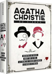 Agatha Christie - Coffret - Le miroir se brisa + Meurtre au soleil + Mort sur le Nil + Le crime de l'Orient Express