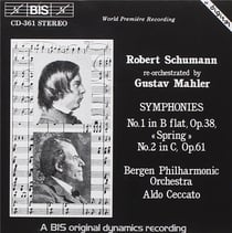 Schumann - symphonies no.1 & 2