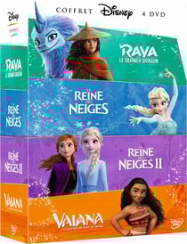 La Reine des neiges + La Reine des neiges 2 + Raya et le dernier dragon + Vaiana, la légende du bout du monde