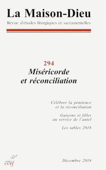La maison-dieu numero 294 misericorde et reconciliation