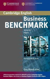 Business Benchmark First Edition Personal Study Book for Bec and Bulats Advanced