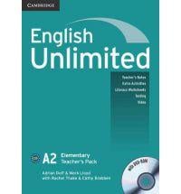 English unlimited teacher's pack (teacher's book with dvd-rom) elementary