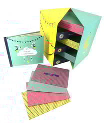 Coffret la boite a tresors de mon bebe - un joli coffret a tiroirs pour conserver tous les souvenirs