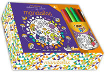 Mandalas - avec pot de feutres bic kids