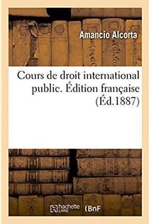 Cours de droit international public. edition francaise