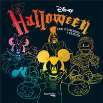Halloween - cartes magiques à gratter disney