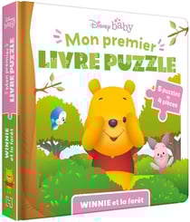 Mon premier livre puzzle : Disney Baby : Winnie et la forêt