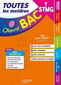 Objectif bac : Toutes les matières - 1re STMG (édition 2026)