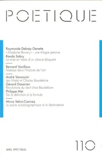 Poetique, n  110