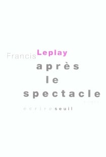 Après le spectacle