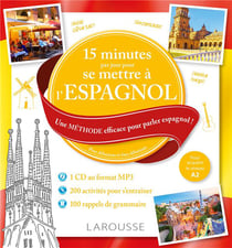 15 minutes par jour pour se remettre à l'espagnol + CD