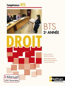Droit - BTS - 2e année - livre + licence élève (édition 2015)