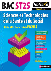 Reflexe Ttes Matieres En Fiches Term St2S Sciences Et Technologies De La santé Et Du Social