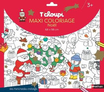 T'choupi maxi coloriage Noël