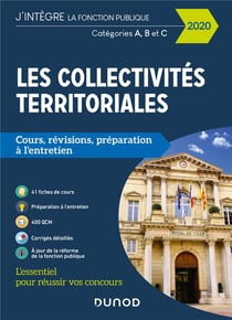 Fonction publique territoriale - les collectivites territoriales - 2020 - categories a, b et c (édition 2020)