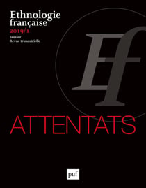 Revue d'ethnologie française : attentats (édition 2019)